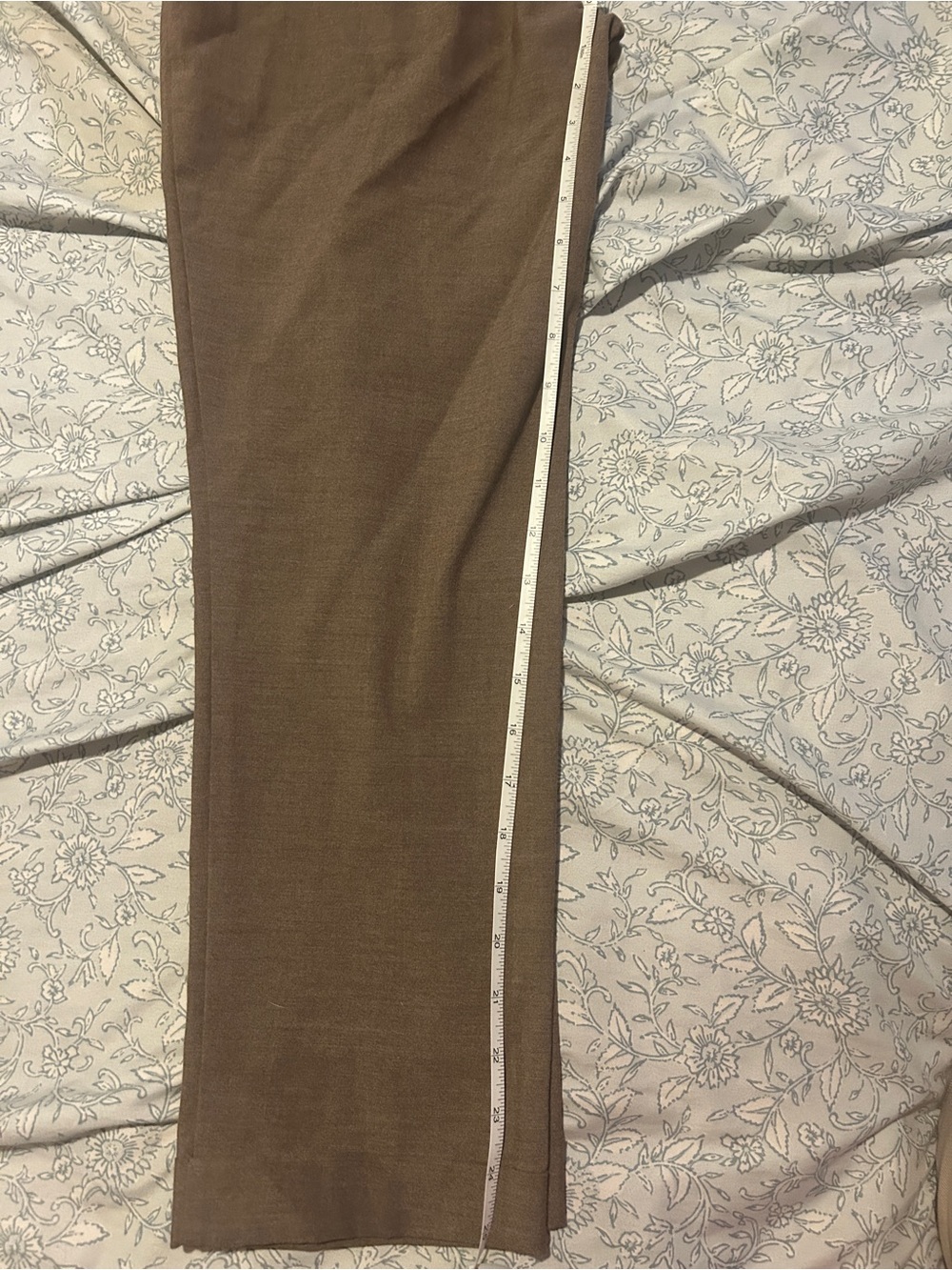 Rachel Zoe Taupe Elastic Waist Pull-On Pants - Picture 8 of 8